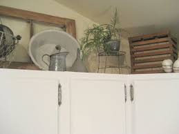 52 Flea Lake Kitchen Progress Decorating Above Kitchen Cabinets Cabinet Decor Above Kitchen Cabinets