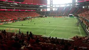 mercedes benz stadium section 117 atlanta united