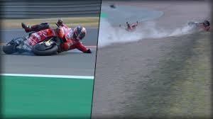 Die offizielle website der motogp, moto2, moto3 und motoe mit den neuesten nachrichten zur motogp weltmeisterschaft 2021. Motogp Ducati Fahrer Petrucci Mit Horror Crash Am Sachsenring Sport Bild De