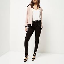 Blouson Bombardier Rose Clair Winter Coats Women Pink Bomber Jacket Light Pink Bomber Jacket
