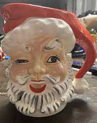 Vintage Santa Pitcher FOR SALE!