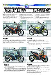 Kesan itu terlihat jelas di satria fu 150 lansiran tahun 2010 milik ricky firmansyah ini. Otoplus Magazine Ed 35 2016 Gramedia Digital