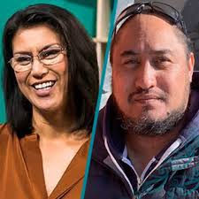 Leon Blake and Pānia Papa