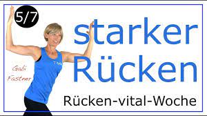 35 Min Starker Rucken Kraftigung Rund Um Die Wirbelsaule Youtube Rucken Trainieren Rucken Gymnastik Ruckenubungen Fitness