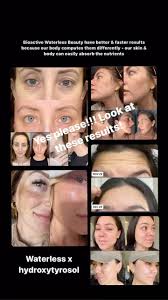 This is what bioactive waterless CLEAN product looks like! Pairing topical  products with internals loaded with antioxidant + collagen + hylauronic  acid + hydroxytyrosol means healthy from the inside ...