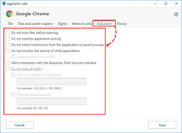How To Configure Application Rights And The List Of Protected Resources In Kaspersky Total Security 20