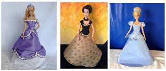 Diy Vestidos De Princesas Para Munecas Barbie Patrones Gratis Sao modelos que podem de fato te ajudar muito na hora de criar os enfeites. diy vestidos de princesas para munecas