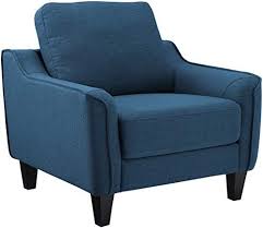 New Ashley Furniture Signature Design Jarreau Contemporary Upholstered Accent Chair Blue Online Chicprettygoods In 2020 Upholstered Accent Chairs Blue Accent Chairs Ashley Furniture Living Room