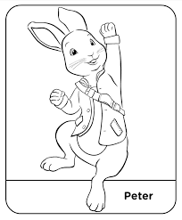 Coloring pages easter bunny coloring 360coloringpages rabbit. Nick Jr Peter Rabbit Coloring Pages