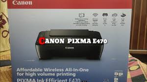Download canon pixma e470 driver (full & basic driver). Canon E470 Printer Review