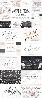 The Christmas Font Logo Bundle By Pink Coffie On Creative Market Annualpersonalcelebrati In 2020 Christmas Fonts Personal Celebration Logo Bundle