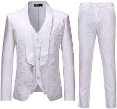 Se vuoi essere sempre impeccabile indossa un abito scuro con una. Frauit Abito Uomo Elegante Completo Slim Fit 3 Pezzi Blazer Uomini Floreale Pantaloni Stretti Gilet Elegante Abito Da Sposo Abiti Uomo Abiti Da Sposa Abiti