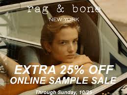 Rag Bone Online Sample Sale Extra 25 Off Fashionista