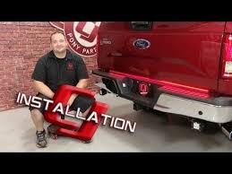 F 150 Putco Switchblade Led Tailgate Light Bar 60 2009 2016 Installation Youtube