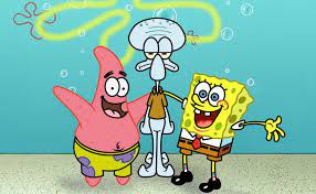 Spongebob Patrick And Squidward Hd Wallpaper Spongebob Wallpaper Spongebob Painting Spongebob