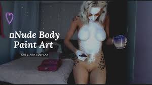 Nude Body Paint Art 🔞 +24 Cheetara Cosplay 🖤 BodyArt - YTboob
