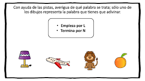 Todos los números de estas tablas se han colocado siguiendo la misma regla. Actividad Conciencia Fonologica Adivinas De Que Palabra Se Trata Orientacion Andujar