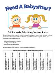 Simply download the pdf, print out the three pages, and cut out the cards to setup the game. Free Babysitting Flyer Template