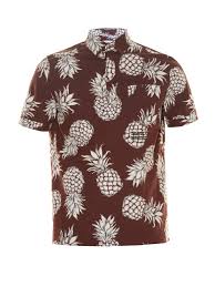 Total $0.00 | shopping cart. Valentino Cotton Pineapple Print Hawaiian Shirt In Purple For Men Lyst