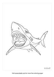 There are several reasons why parents use printable questions for kids. Shark Mouth Open Coloring Pages Free Animals Coloring Pages Kidadl