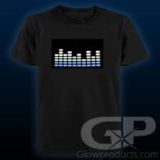 How many shirts should you produce and try to sell at the show? Animated Equalizer Led T Shirts Glow Shirts Glowproducts Com