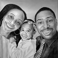 Commission Realistic Custom Portrait Drawing From Photo Hand Drawn Sketch  Made to Order Graphite Art Memory of Loved One Add Deceased Person