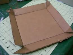 Measure the paper you will need to cover the large sides and the bottom of the box, add 2 on each side. Diy How To Make A Lidded Storage Box With Cardboard Boxes