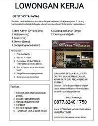 Lokerjoglosemar.com adalah portal informasi lowongan kerja terupdate di kota jogja, solo, semarang dan sekitarnya dari berbagai perusahaan untuk lulusan smp, slta, d1, d3, s1 dan s2. Lowongan Kerja Ijazah Smp Like And Share