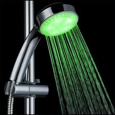 Temperature Control Led 3 Colours Change Shower Head Red Blue Green Led Shower Head Shower Heads Shower