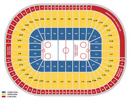 Joe Louis Arena Seating Map Map 2018