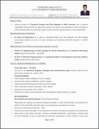 Objective to advance my career as an electrical engineer at the biggest airplane manufacturing company in the united states. 15 Sample Resume For Electrical Enginer In Construction