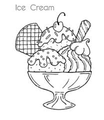 Caramelized pear and toasted pecan. Ice Cream Coloring Pages Playing Learning