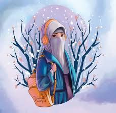  Pin Oleh As K Di Wanita Ilustrasi Karakter Seni Islamis Ilustrasi