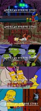 American Horror Story Simpsons Style American Horror Story Memes American Horror Story Funny American Horror Story