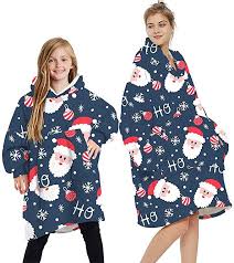 This wearable blanket keeps you warm & cozy while you lounge at home, watch tv, play video games, work on your laptop, camp, attend a sporting. Christmas Wearable Blanket Hoodie Blanket Wearable Blanket Oversize Hoodie