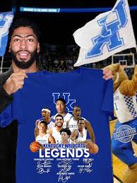 Anthony davis, second from left, and demarcus cousins celebrated the united states winning the world cup championship against serbia at the palacio de los deportes stadium in madrid, spain, on sept. Kentucky Wildcats Legends Demarcus Cousins Karlanthony John Wall Devin Booker Rajon Rond Anthony Davis Shirt