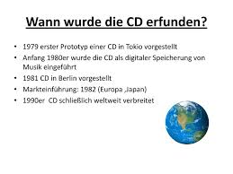 Die ersten zwei ziffern (nach dem buchstaben) + 30 ergeben das produktionsjahr. Compact Disc Cd Ppt Video Online Herunterladen