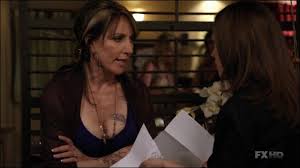 Naked Katey Sagal in Sons of Anarchy < ANCENSORED
