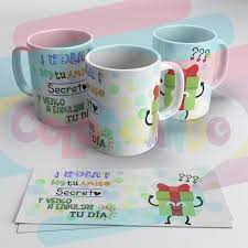 Cuando es el dia del amigo secreto. Taza Hola Amigo Secreto