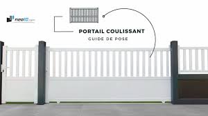 Prix imbattable garantie 10 ans. Portail Coulissant Aluminium Guide De Pose V1 Youtube