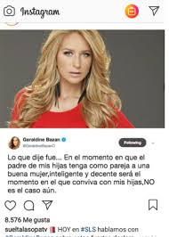 Quiero denunciar la violación de los derechos de mis menores hijas, ya que en un. Geraldine Bazan Tilda De Mala Mujer A La Nueva Novia De Gabriel Soto Tn8 Tv Nicaragua