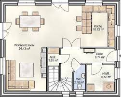 fam 122 grundriss erdgeschoss haus grundriss hausgrundrisse einfamilienhaus grundriss