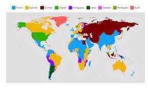 What Is The Most Popular Language To Study In Your Country Language Country Studies Infographic Map