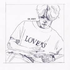 4 851 Begenme 39 Yorum Instagram Da Kpop Drawings K Stuffy Bts Jimin Bts Bangtan Bangtanboys Beyondt Karandashnoe Iskusstvo Risunki Fan Art