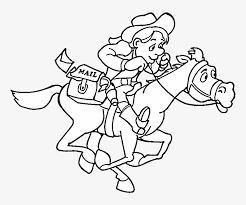 You can see a friendly cowboy in his full suit, hat, vest, scarf, and a bow in his hand. Cowboys Coloring Pages Cowboy Coloring Pages Free Transparent Png Download Pngkey