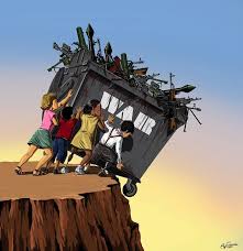 10 صور مرسومة بطريقة مبدعة بتعبر عن آثار الحروب Peace Illustration Satirical Illustrations Pictures