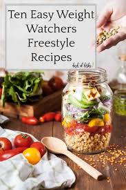 They mainly consist of lean proteins, vegetables, and fruits. Ten Easy Weight Watchers Freestyle Recipes Dash Of Herbs