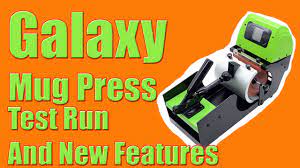 Galaxy Mug Press Test Run And New Features Youtube