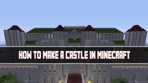(bedrock users see note below)i have redesigned and tested the redstone to make sure it works. 4 Easy Ways To Make A Castle In Minecraft With Pictures