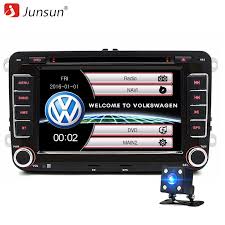 Junsun 7 2 Din Windows Ce Car Dvd Gps Radio Player For Volkswagen Vw Golf 6 Touran Passat B7 Sharan Lavida Polo Tiguan Volkswagen Car Radio Radio Player